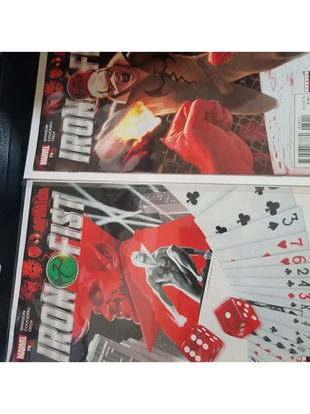 Pre Owned Marvel Iron fist 2pcs Comic Book
